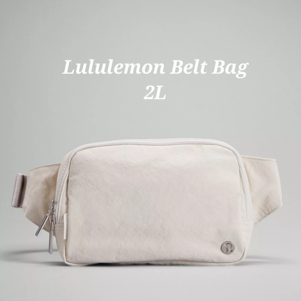 Lululemon White Opal Everywhere Belt Bag 2L - Picture 1 of 5